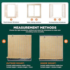 Bamboo Blinds for Interior Windows, Custom Roller Shades for Indoor Window and - Image 7