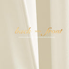 NICETOWN Ivory White Velvet Curtains 120 inches Long - Image 4