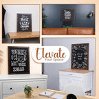 Loddie Doddie Wood Chalkboard Calendar - 18 in x 22 in - Image 6