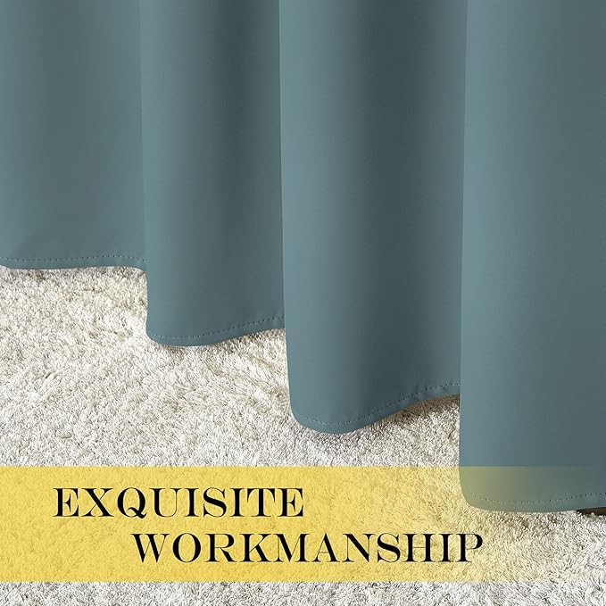 NICETOWN Blackout Curtain for Bedroom 78 inch Length - Image 6