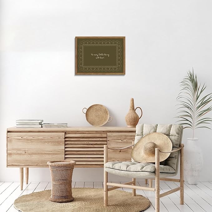 Framed Vintage Inspirational Wall Art, Do Every Little Thing - Image 9
