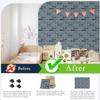 12Pack Acoustic Panels, High Density Decorative Acoustic Foam Sound Absorbing - Image 5