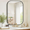 Bathroom Mirror for Wall, HD Reflection Shatterproof Mirror for Living Room by Unknown