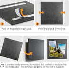 MaxGear Large Cork Board for Wall 48" x 36" Dark Gray Bulletin Board, 12 Pack - Image 4