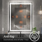 Ratsamee 28" x 36" Led Mirror for Bathroom - Image 6