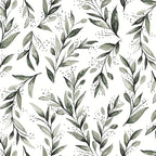 Livebor Olive Leaf Wallpaper Peel and Stick Leaf Contact Paper 17.7inch x by LiveborDirectWallpaper