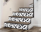 FLFK Black and White Design Wallpaper Border - Image 3