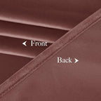 NICETOWN Wild Rose Velvet Curtains, Rod Pocket Velvet Drapes, Media Movie - Image 8