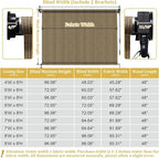 Shade&Beyond Outdoor Roller Shades - Image 9