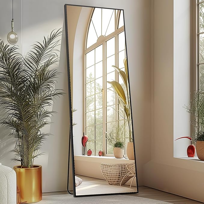 Sweetcrispy 59"x16" Full Length Mirror, Leaning or Standing Full Body Mirror by Sweetcrispy