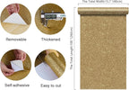 CHIHUT Champagne Gold Glitter Contact Paper Peel and Stick Wallpaper Sparkle - Image 2