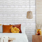 Decoroom Shiplap Peel and Stick Wallpaper 17.71" X 118" - Image 7