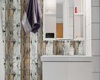 FLFK Shiplap Wallpaper Peel and Stick Removable Wood Wallpaper 16" x 256" Vinyl - Image 5