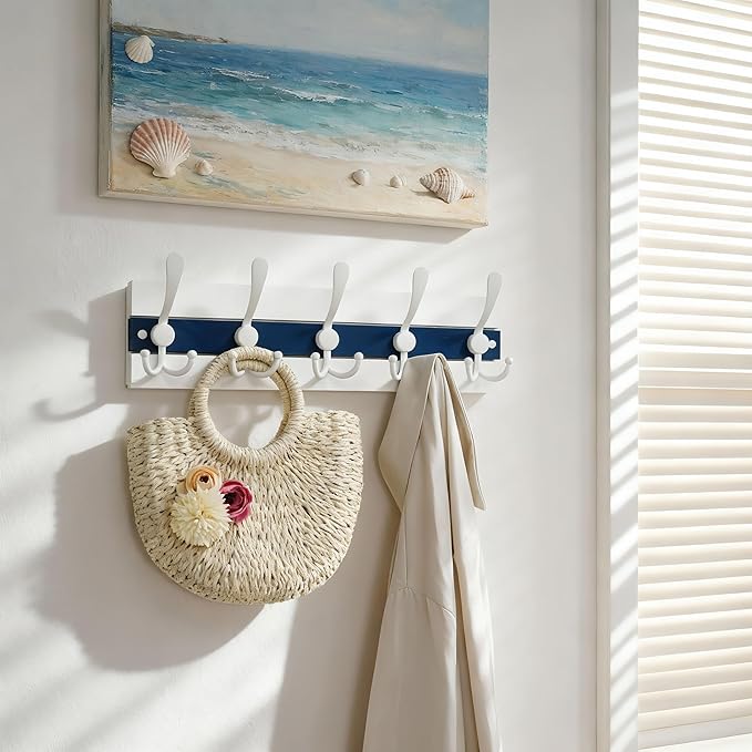 SKOLOO Coastal Wall Mounted Coat Rack - Image 4