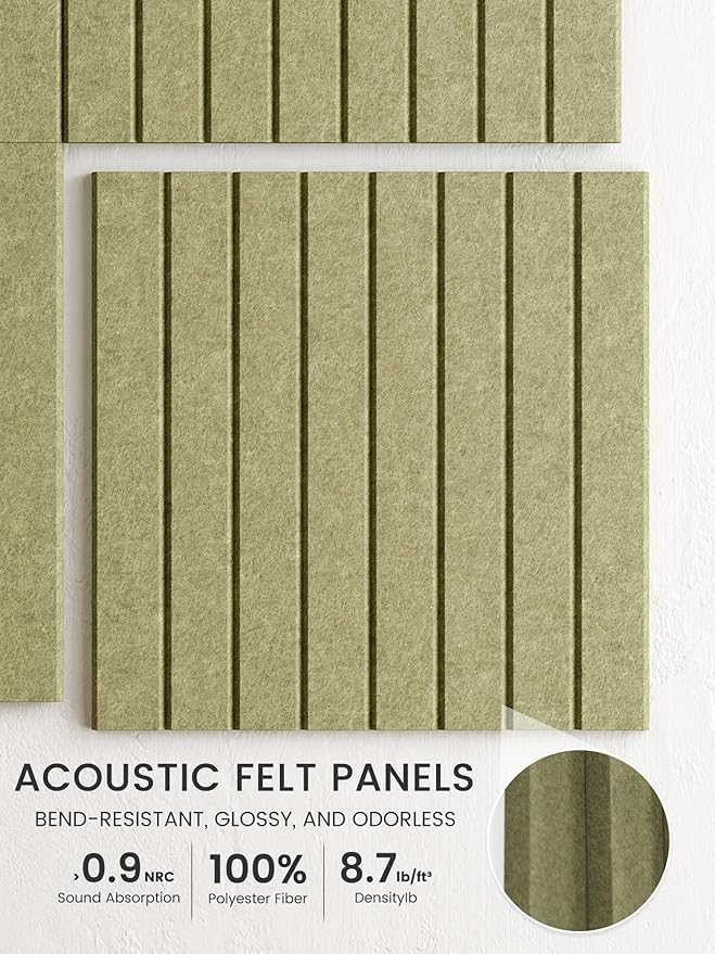 Bumusty Large Cork Board Alternative-48 x 36" Felt Bulletin Board Tiles - Image 3