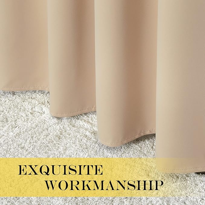 NICETOWN Blackout Curtains for Windows 84 inch Long - Image 7