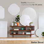 Better Bevel Frameless Rectangle Mirror | 24" x 36" Bathroom Wall Mirror - Image 6