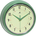 Infinity Instruments LTD. Retro 9 inch Silent Sweep Non-Ticking Mid Century by InfinityInstruments