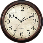 KECYET 14 Inch Wall Clocks Battery Operated Silent Non-Ticking Analog Wall by KECYETWALLCLOCK