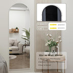 Door Mirror, Arched Full Length Mirror Over The Door, Wall Mirrors - Image 4