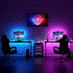 MIX3D 33 Pack 3D Wall Panels, Modern Diamond Textured Design - Image 4