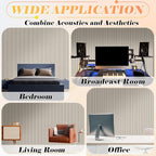 Self-Adhesive 3D Acoustic Wall Panels 5 Pack - Image 7