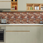 20PCS 3D Wall Panels Peel and Stick Foam, Self-Adhesive Decorative 3D Brick - Image 4
