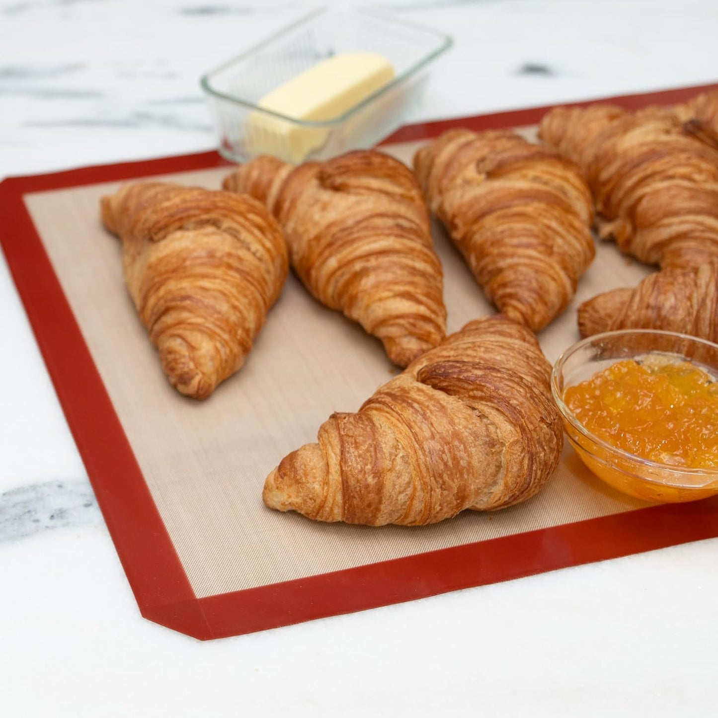 Silicone Baking Mats, Baking Sheet Liners, Pack Of 4, Oven Safe, Half Size (11.5 X 16.5), Non-Stick, Silicone Baking Sheet Liner, Perfect For Baking Macarons Cookies And Cakes