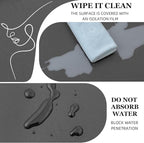 practicalWs 23.6 in x 118 in Dark Grey Wall Paper Peel and Stick Wallpaper - Image 2