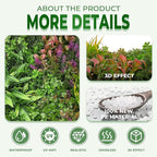 Artificial Grass Wall Roll Panels: 48''x120''Boxwood Hedge Panels, UV-Anti - Image 3