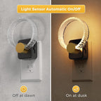 L LOHAS LED Night Lights Plug into Wall, 2 Pack Plug in Night Lights - Image 2
