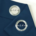 LEMOMO Navy Blue Thermal Blackout Curtains/52 x 54 Inch/Set of 2 Panels Room - Image 6