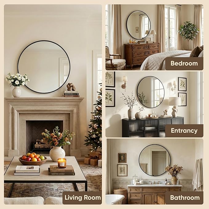 Antok 20 Inch 2PCS Round Mirror - Image 7