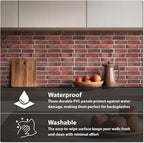 CONCORD WALLCOVERINGS ™ Sample for Display Purpose only Retro-Art 3D Wall Panel - Image 4