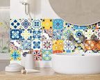 FLFK Wallpaper Border Tile Stickers Peel and Stick Wall Border - Image 4