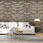 20-Pack 104 Sq.Ft 3D Wall Panels Peel and Stick 3D Faux Brick Wallpaper Peel - Image 4