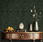 Abyssaly Dark Green Peel and Stick Wallpaper - Image 8