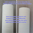 Haimin Grasscloth Textured Wallpaper 24in X 393in Fabric Contact Paper White - Image 7