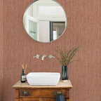 JiffDiff Woven Wallpaper Peel and Stick 17.3" x 400" Colorful Paint Grasscloth - Image 5