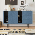 Abyssaly Blue Peel and Stick Wallpaper - Image 5