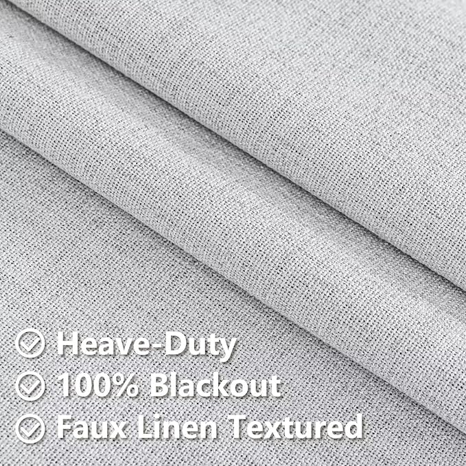 IGEMAEVE 100% Blackout Curtains - Image 4