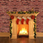 Chuangdi 2pcs 4.5 x 9 Feet Brick Wallpaper Peel and Stick Backdrop Tablecloth - Image 5