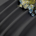CUCRAF Dark Grey Blackout Curtains 90 inch Length 2 Panels Set, Rod Pocket Room - Image 7