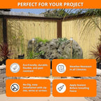 FOREVER BAMBOO Natural Bamboo Fencing Decorative Rolled Fence Panel 0.75 in D x - Image 16