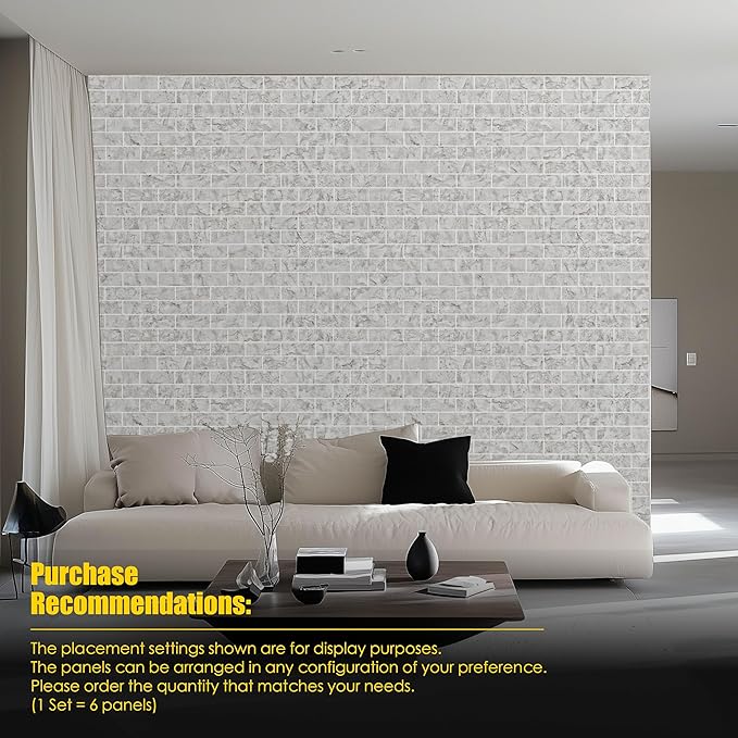 6-Pack Acoustic Panels, 6-Piece 24" X 24" High Density Sound Absorbing Panels - Image 4