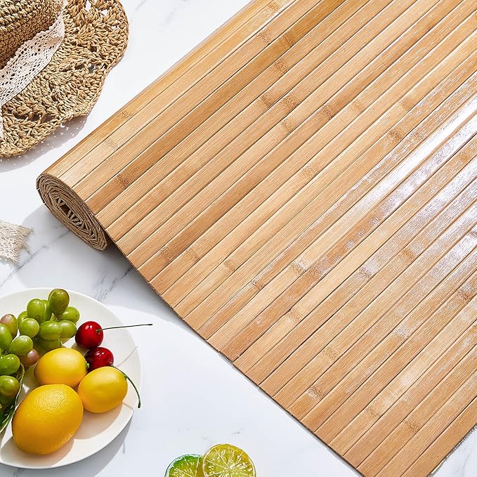 Juexica 4 Pcs Natural Bamboo Wall Panel - Image 7