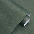 Guvana Grasscloth Peel and Stick Wallpaper Green/Gold Textured Contact Paper by Guvana