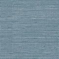 JiffDiff Grasscloth Wallpaper Peel and Stick 1181" x 17.3" Blue Cream by wallpaper