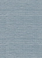 HueBurst Grasscloth Peel and Stick Wallpaper 17.3" x 197" Blue Textured - Image 8