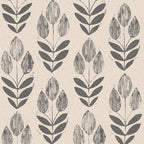 NuWallpaper Folk Tulip Peel and Stick Wallpaper, Textured Removable Wallpaper by NuWallpaper